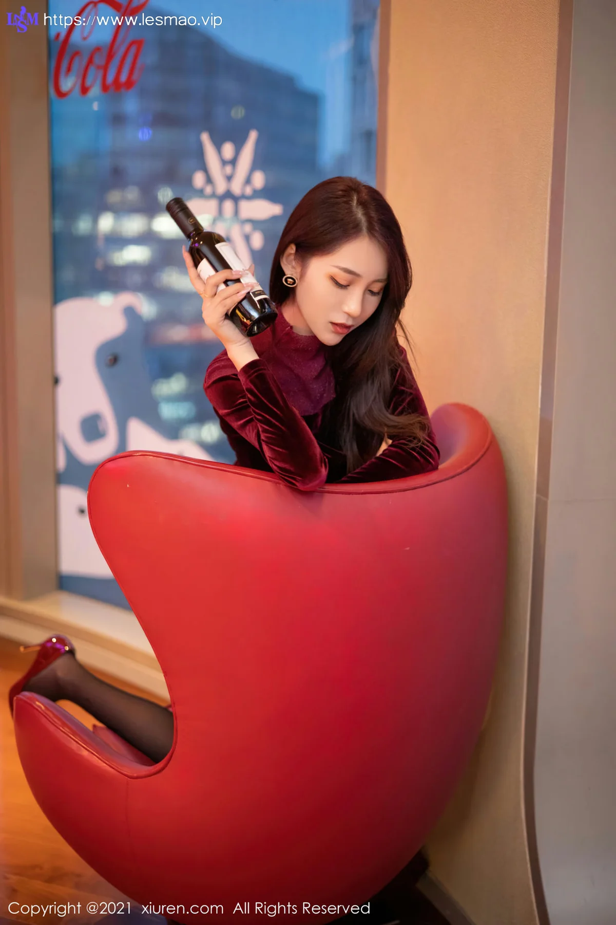 XiuRen 秀人 No.3765 猩红礼裙 周慕汐baby 性感写真22 - 22