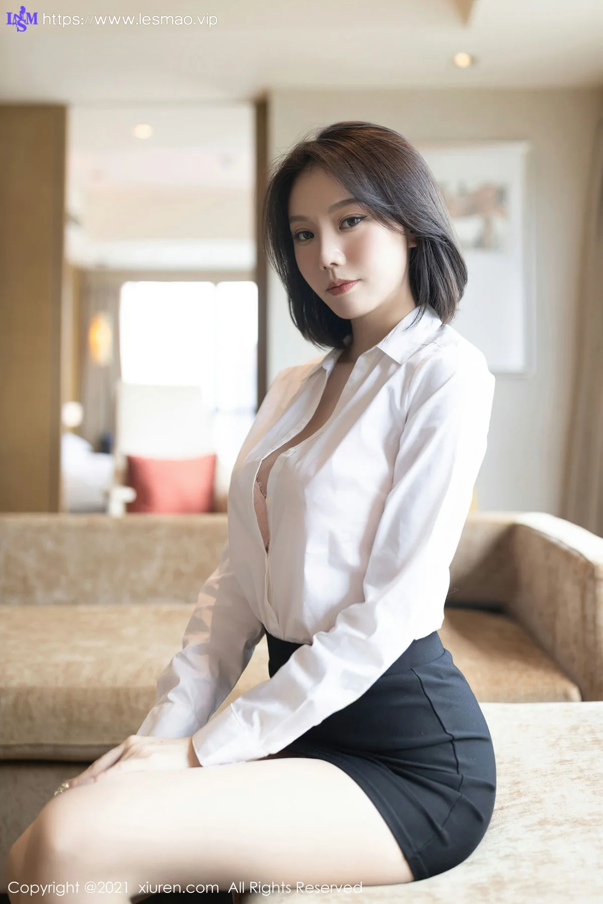 XiuRen 秀人 No.3803 粉色内衣 安然Maleah 性感写真1 - 25
