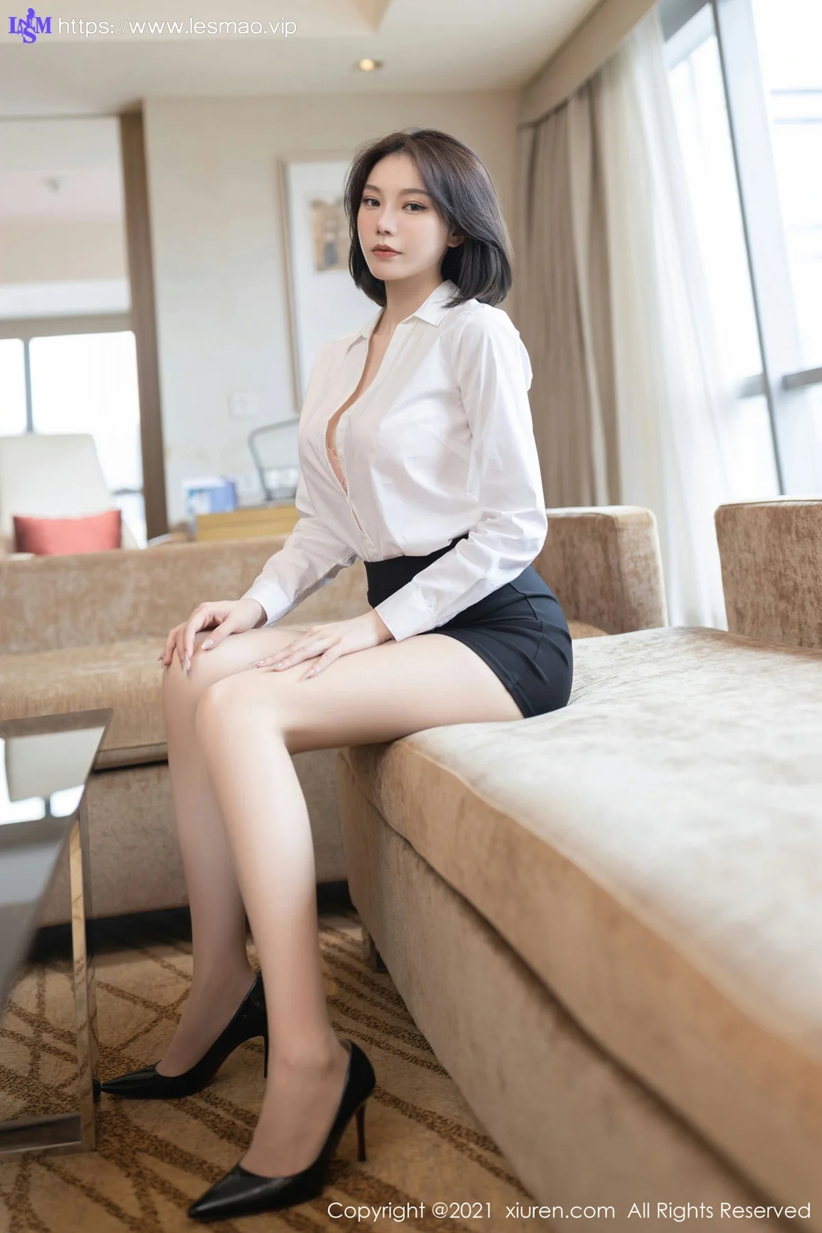 XiuRen 秀人 No.3803 粉色内衣 安然Maleah 性感写真1 - 26