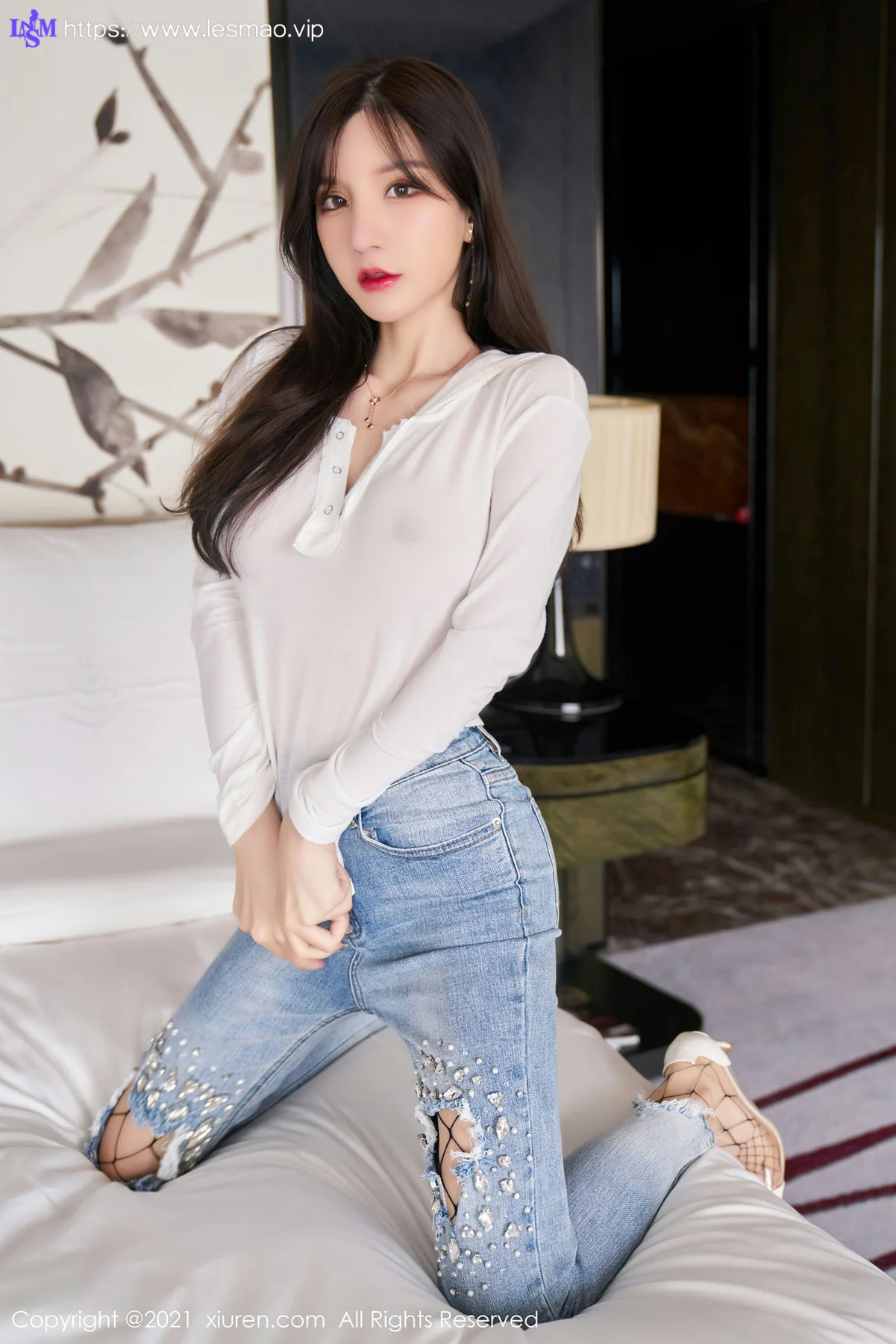 XiuRen 秀人 No.3804 轻薄上衣 周于希Sandy 性感写真111 - 22