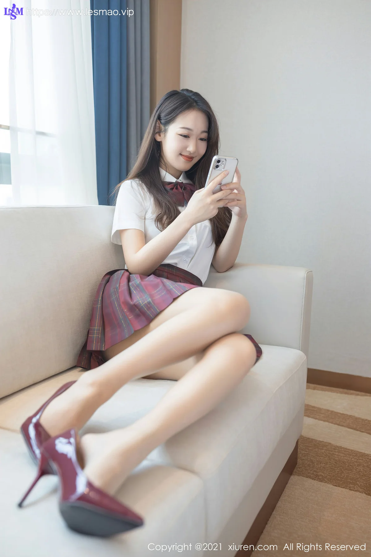 XiuRen 秀人 No.3810 JK制服 唐安琪 性感写真1 - 18