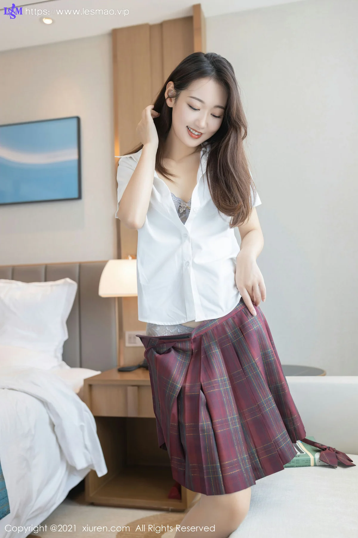 XiuRen 秀人 No.3810 JK制服 唐安琪 性感写真1 - 24