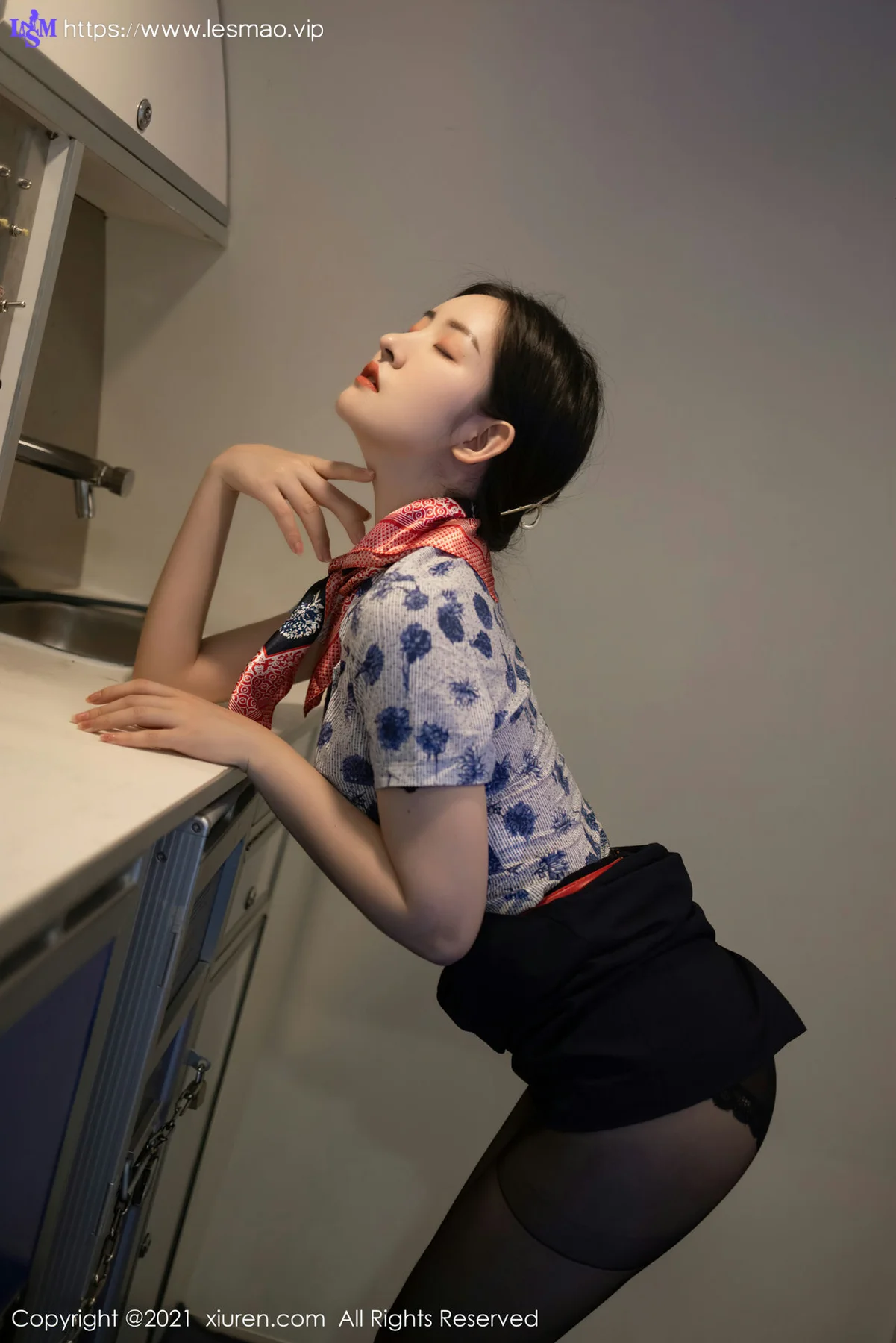 XiuRen 秀人 No.3838 空姐制服 沈梦瑶 性感写真22 - 22