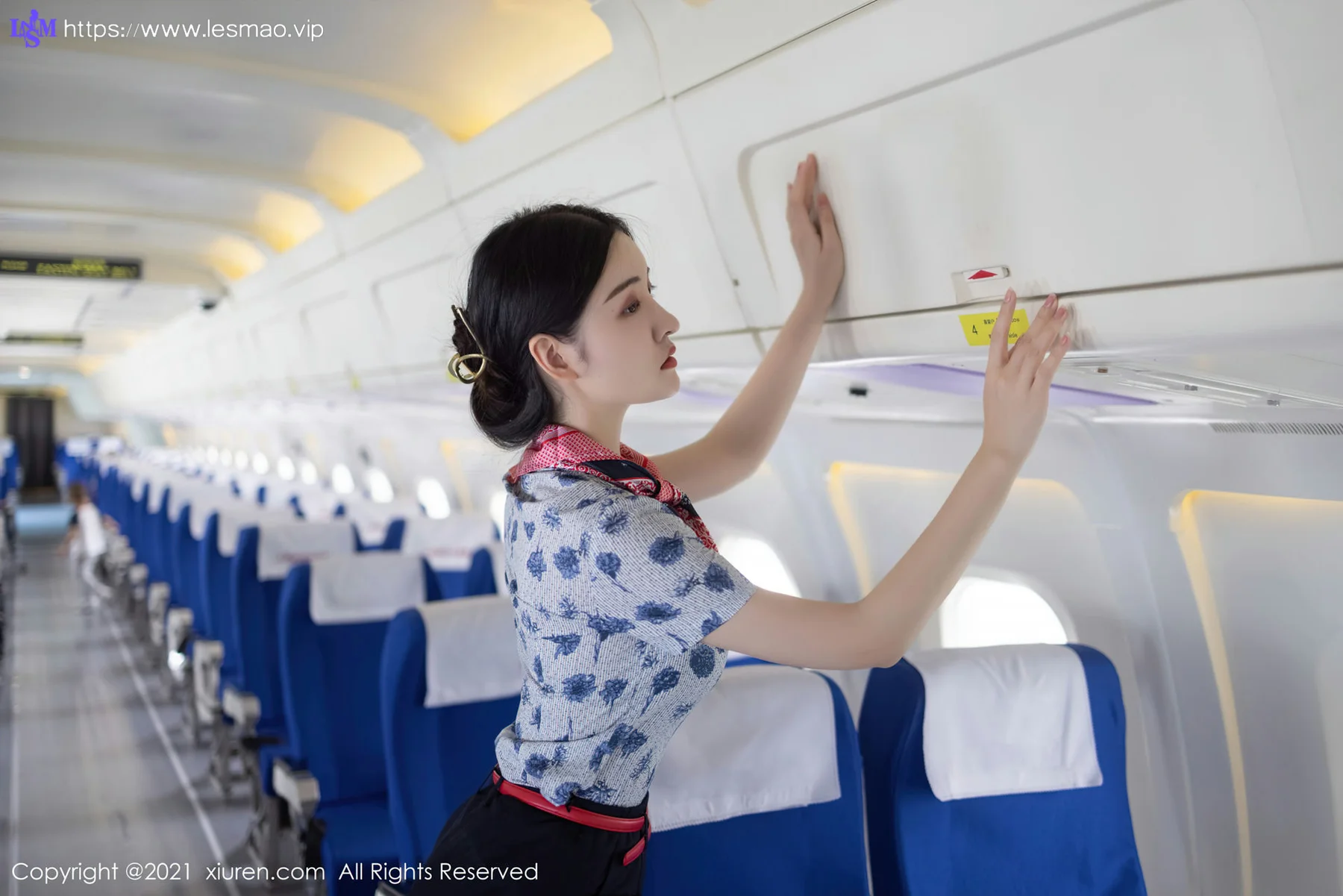 XiuRen 秀人 No.3838 空姐制服 沈梦瑶 性感写真22 - 26