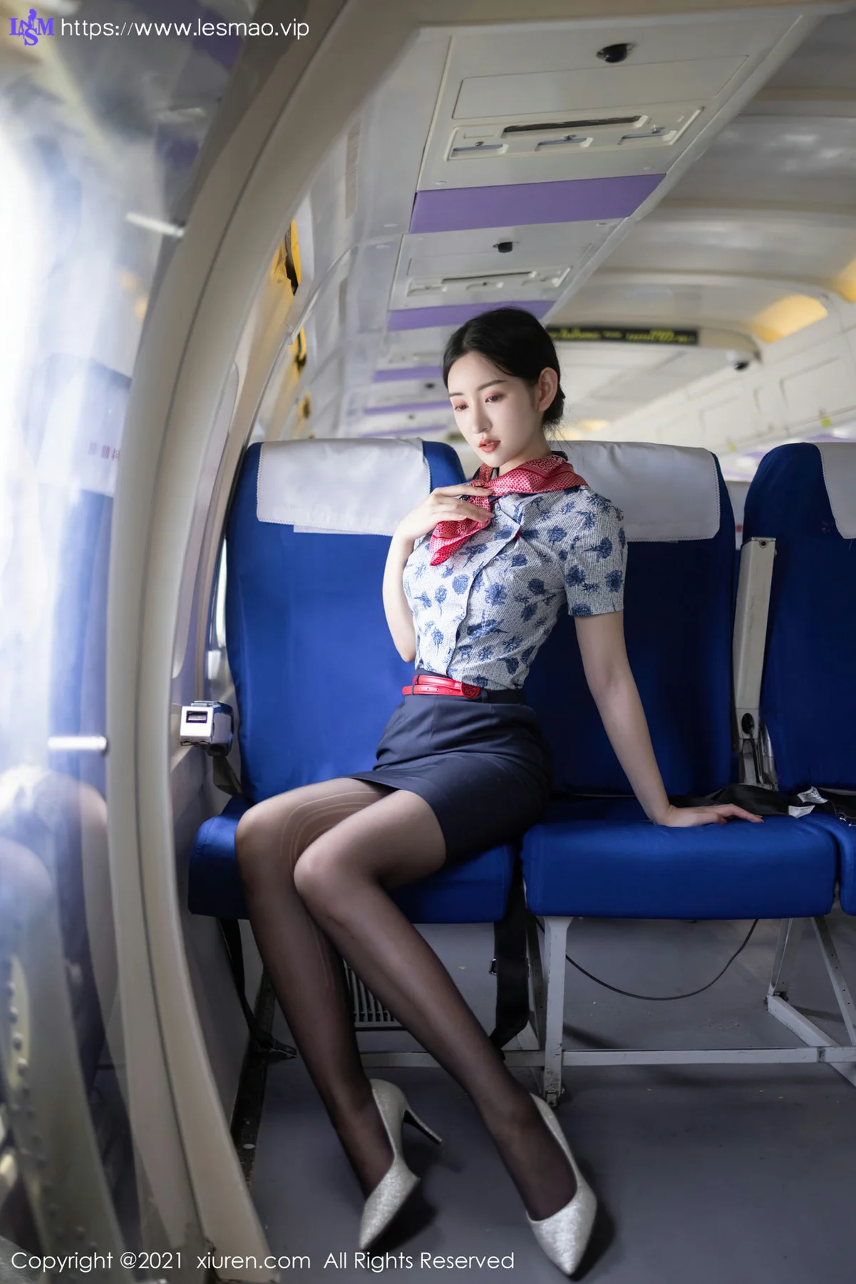XiuRen 秀人 No.3838 空姐制服 沈梦瑶 性感写真22 - 27