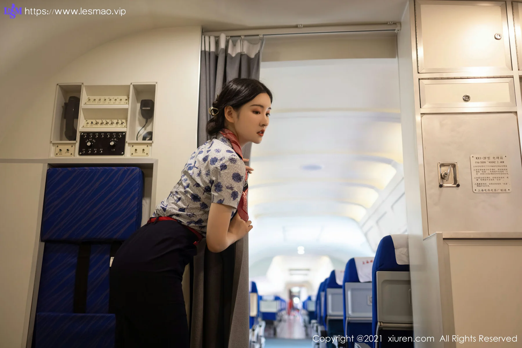 XiuRen 秀人 No.3838 空姐制服 沈梦瑶 性感写真22 - 55