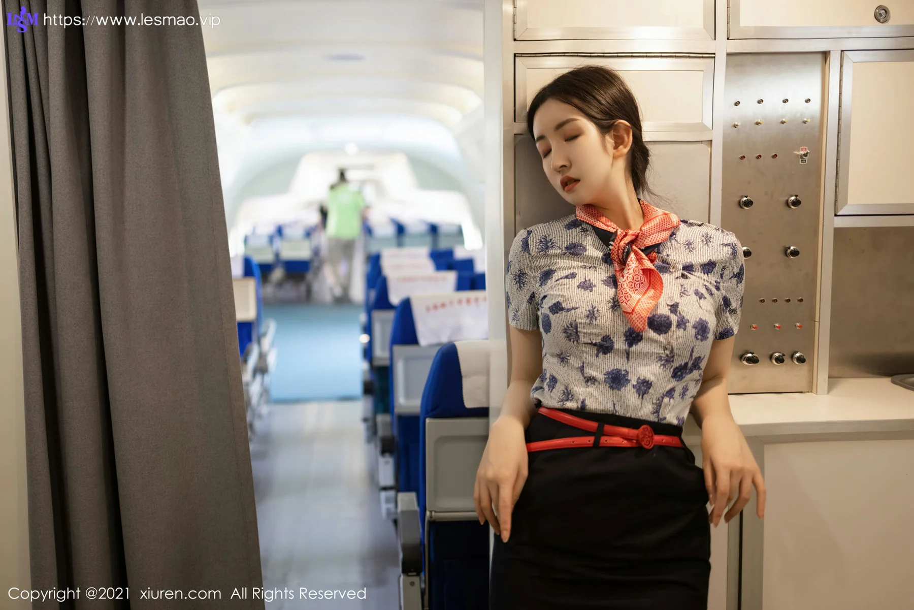 XiuRen 秀人 No.3838 空姐制服 沈梦瑶 性感写真22 - 56