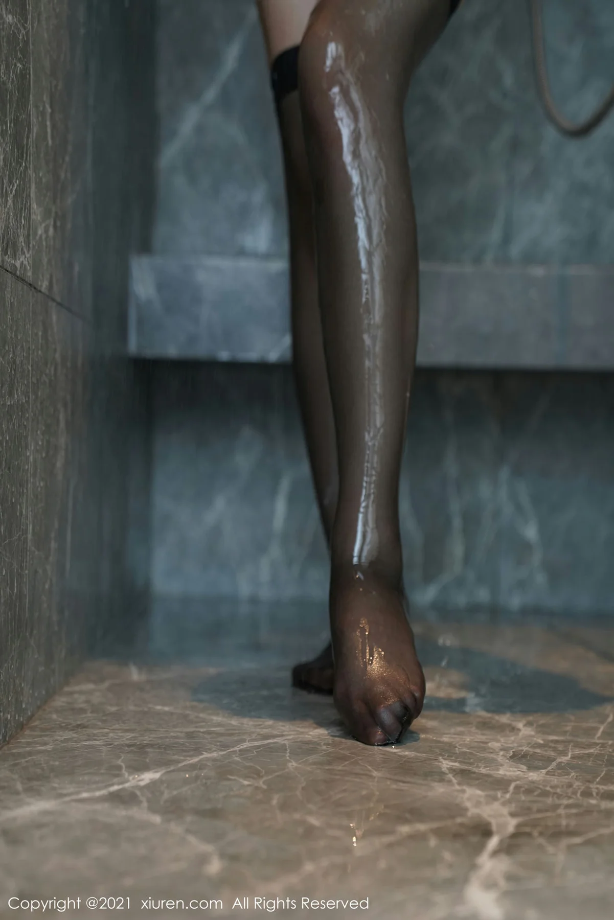 XiuRen 秀人 No.3874 灰色连体衣 乔漫妮mina 性感写真 - 60