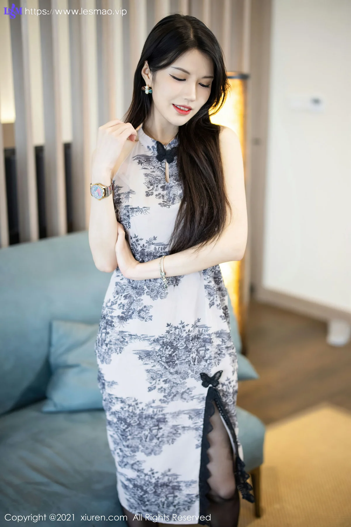 XiuRen 秀人 No.3887 古典旗袍 媛媛酱belle 杭州旅拍 - 20