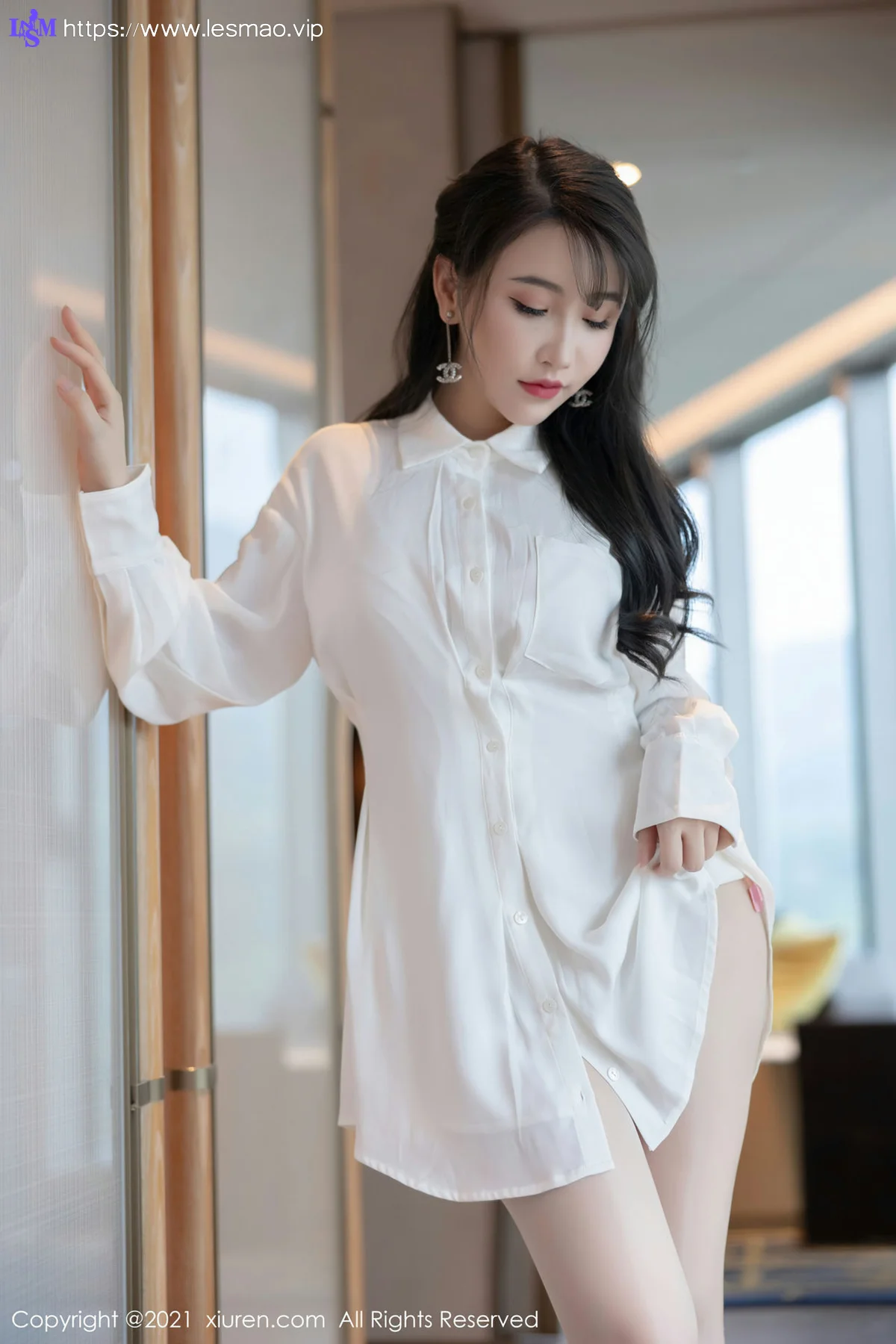 XiuRen 秀人 No.3903 洁白秀美 Cherry绯月樱 深圳旅拍3 - 16