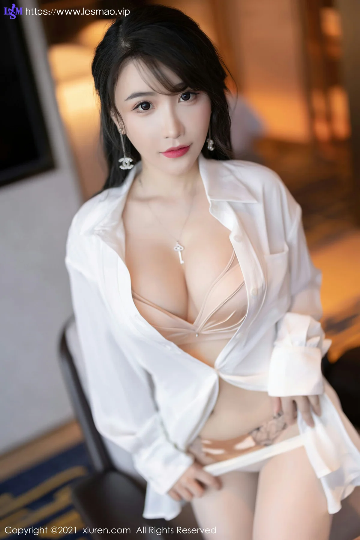 XiuRen 秀人 No.3903 洁白秀美 Cherry绯月樱 深圳旅拍3 - 51