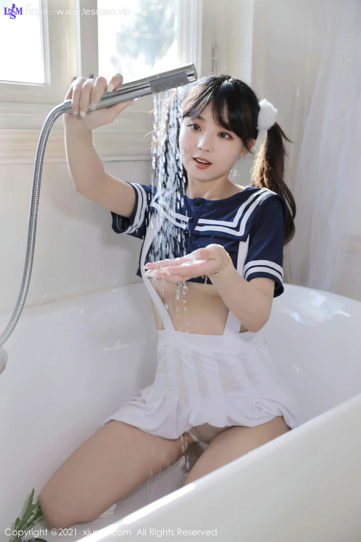 XiuRen 秀人 No.3907 佘贝拉bella 萝莉湿身 - 16