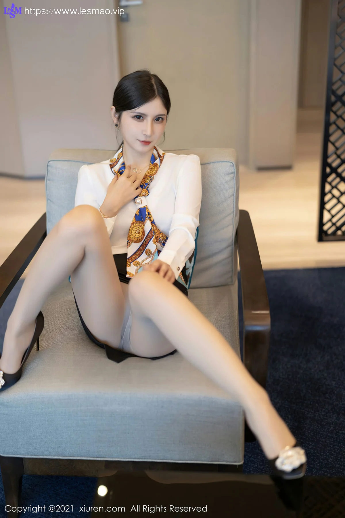 XiuRen 秀人 No.3921 小蛮妖 空姐制服 - 22