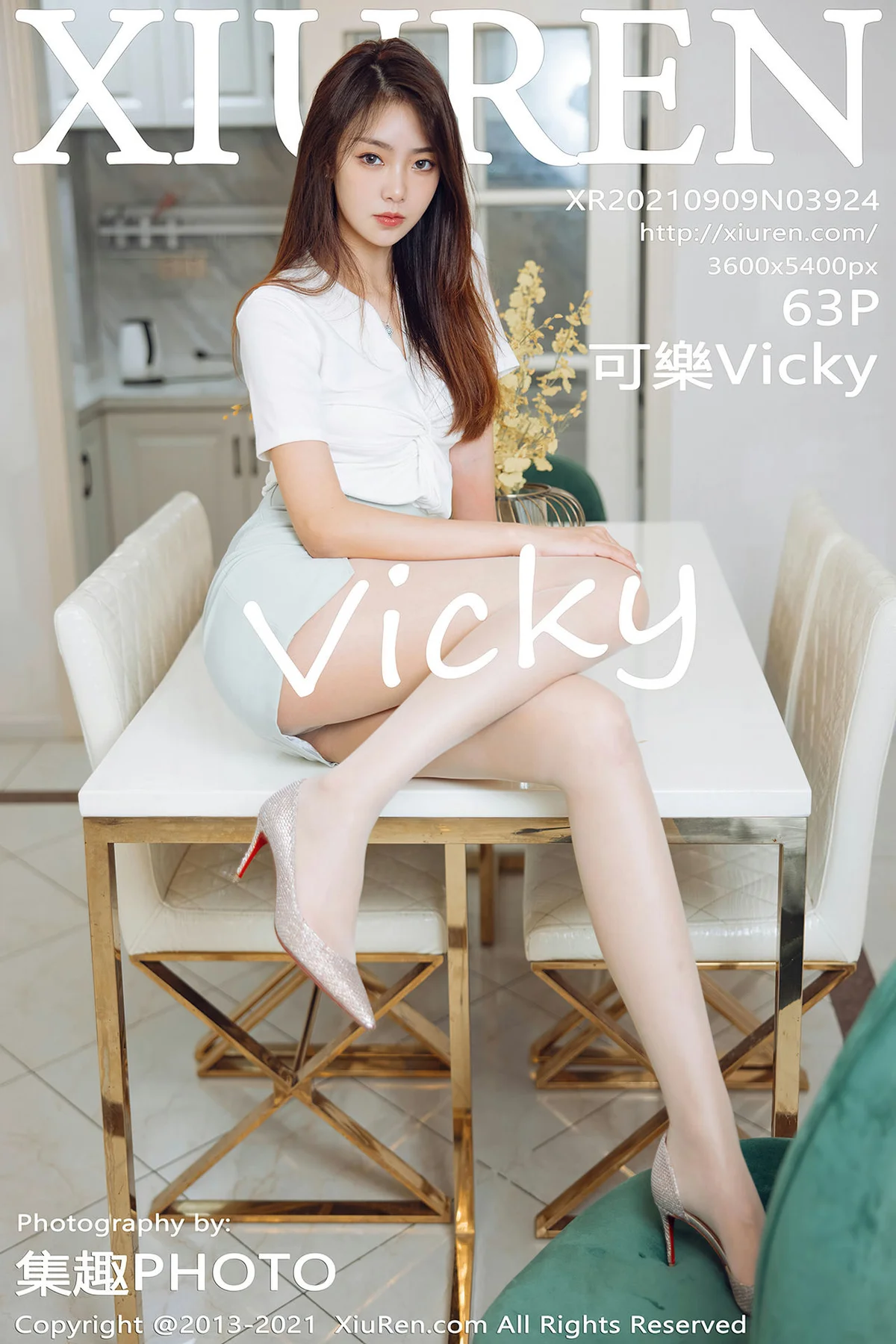 XiuRen 秀人 No.3924 可樂vicky 玉足美腿ol - 64