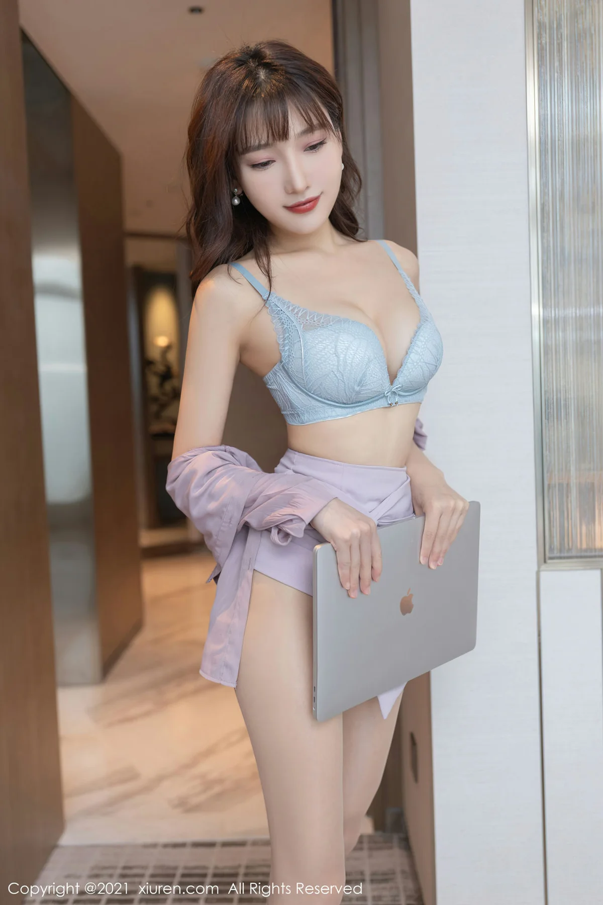XiuRen 秀人 No.3925 陆宣萱 翘臀制服ol - 46