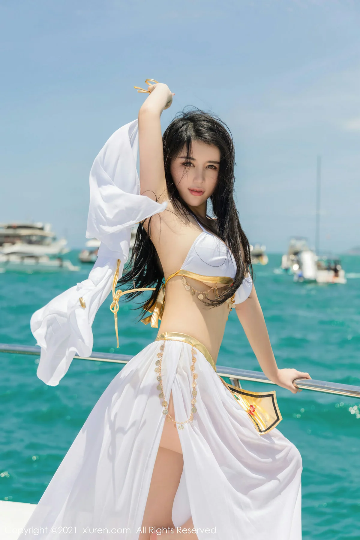 XiuRen 秀人 No.3932 美七mia 游船诱惑 - 46