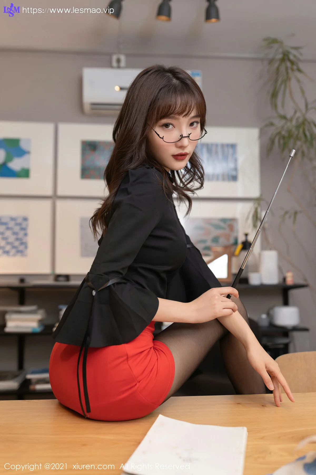 XiuRen 秀人 No.3961 陆萱萱 办公室美女 - 13