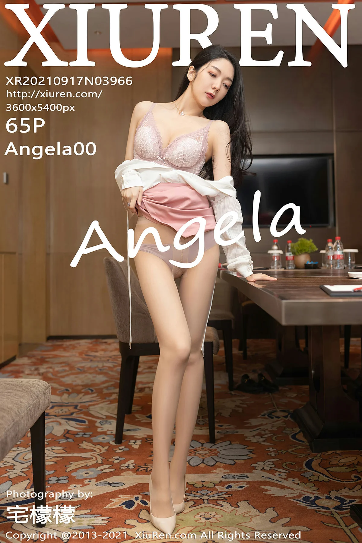 XiuRen 秀人 No.3966 Angela 灰丝美腿 - 66
