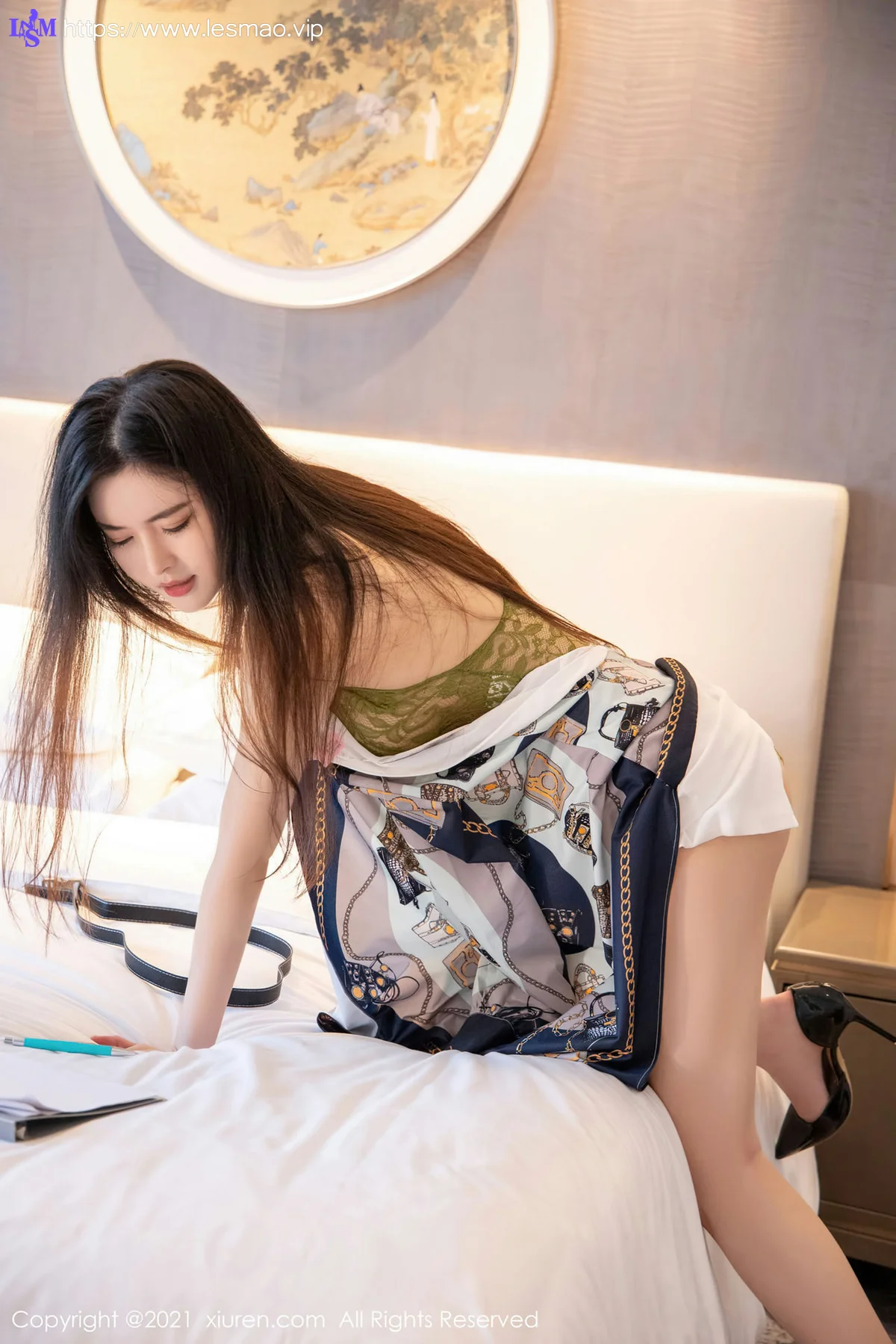 XiuRen 秀人 No.3975 镂空连体内衣 xiuren白露 性感写真 - 34