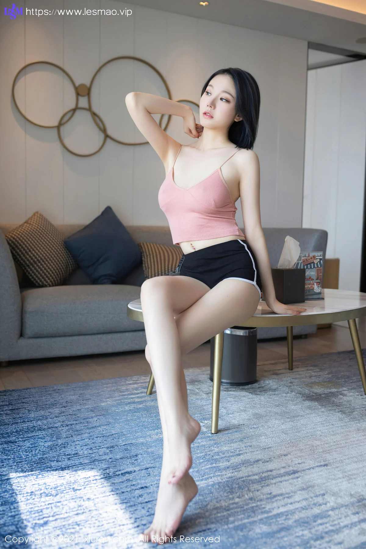 XiuRen 秀人 No.3996 借宿主题 安然Maleah 性感写真 - 61
