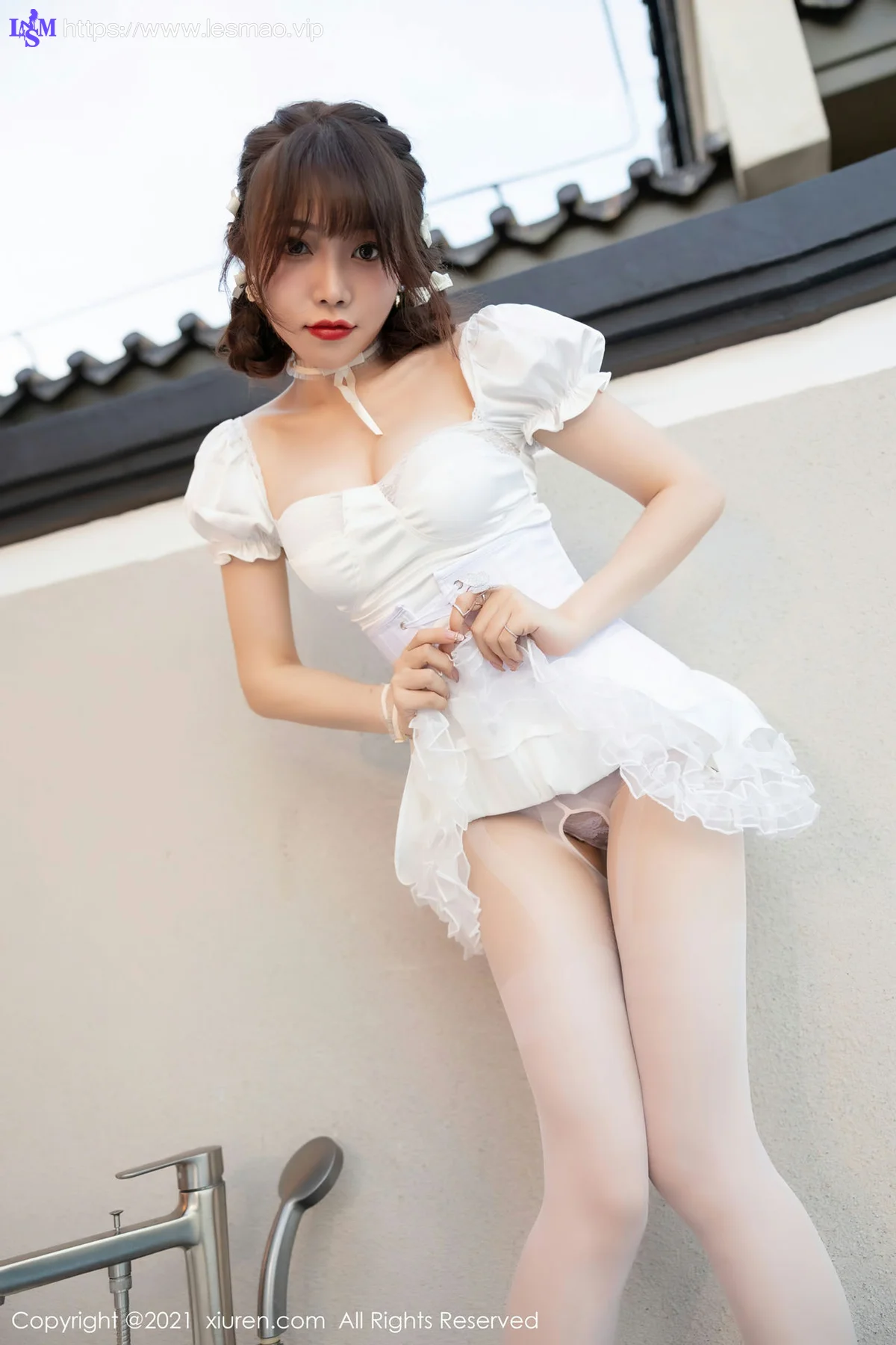 XiuRen 秀人 No.3998 女友下午茶 芝芝Booty 深圳旅拍 - 19