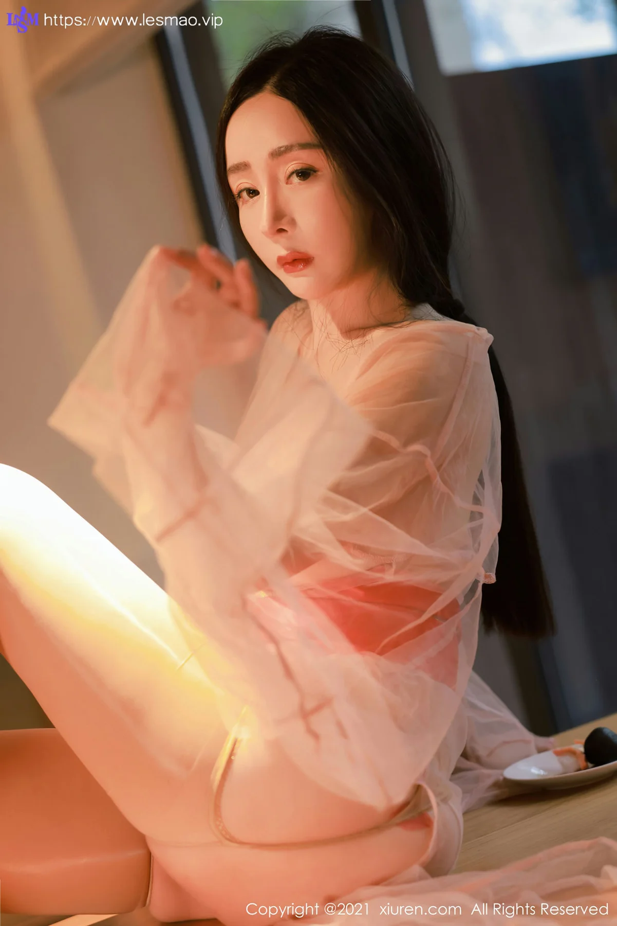 XiuRen 秀人 No.4002 日料店兼职 允爾 性感写真 - 52