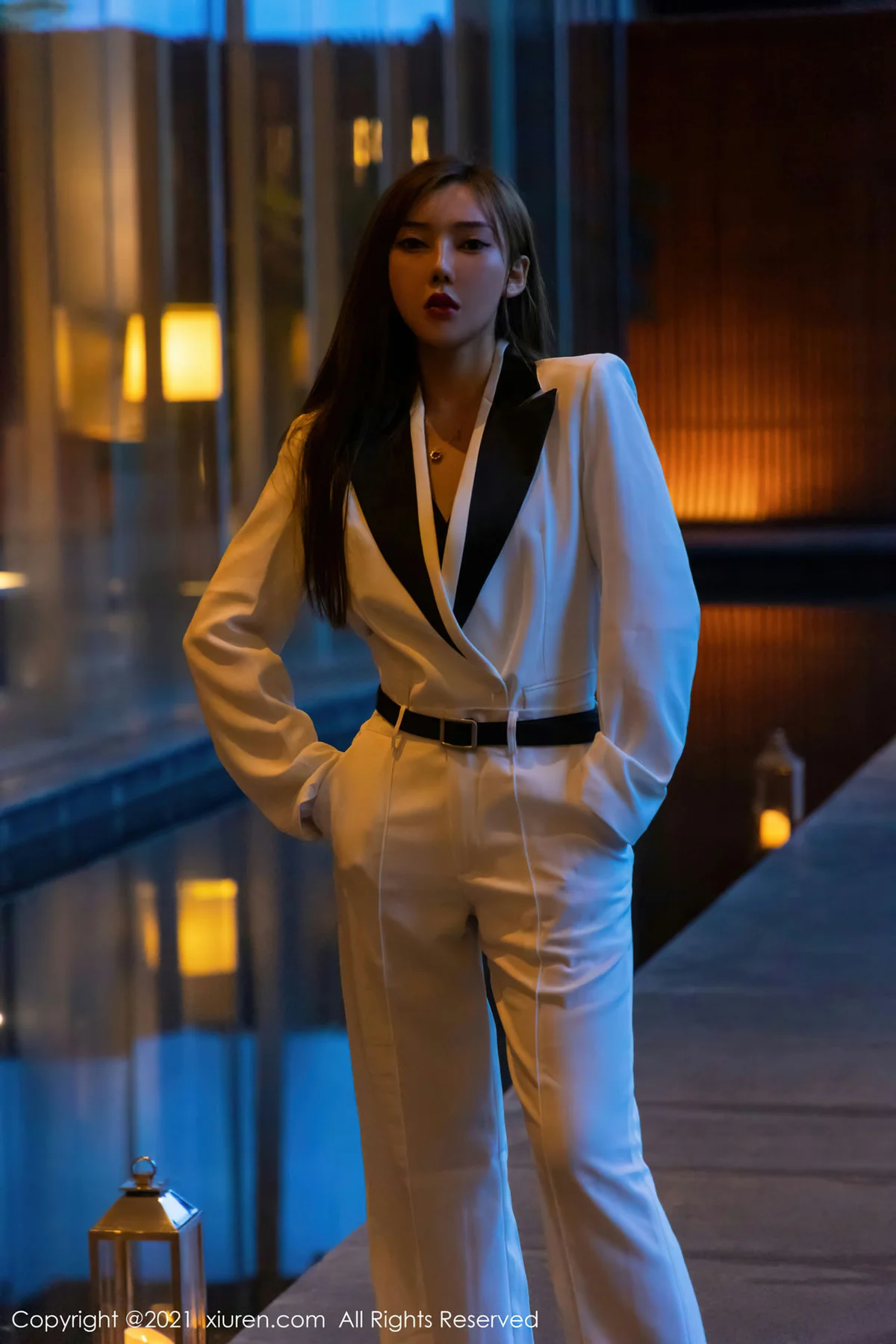 XiuRen 秀人 No.4008 镂空内衣 萌汉药baby 三亚旅拍 - 26