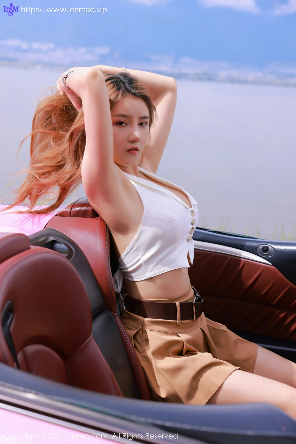 XiuRen 秀人 No.4009 香车美人西部女郎 夏西CiCi 大理旅拍 - 16