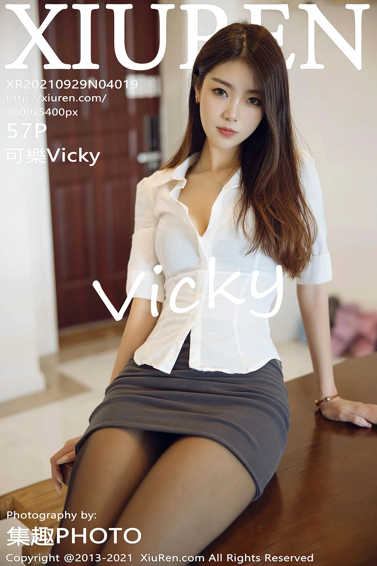 XiuRen 秀人 No.4019 魅惑黑丝 可樂Vicky 长三角旅拍 - 58