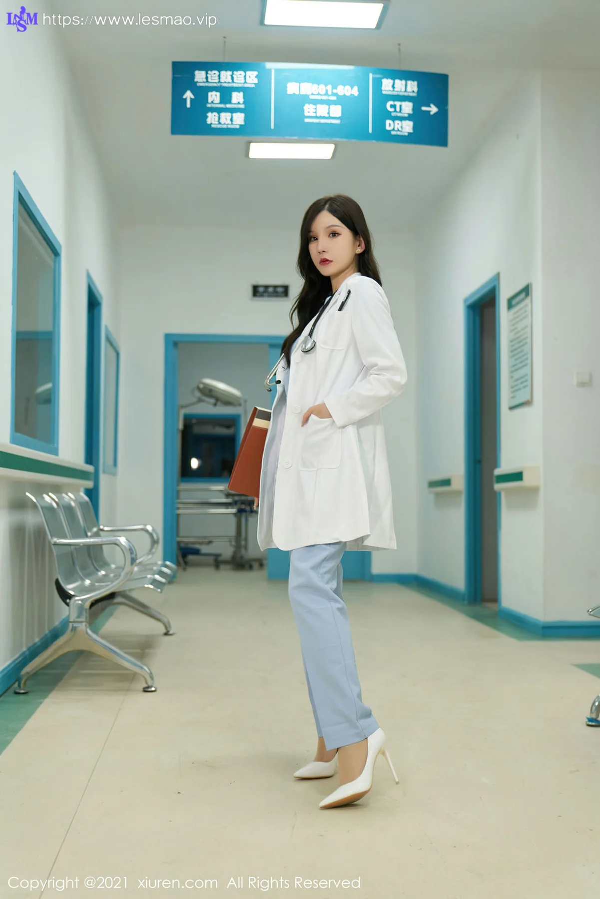 XiuRen 秀人 No.4027 医生的课间活动 周于希Sandy 剧情主题性感写真111 - 12