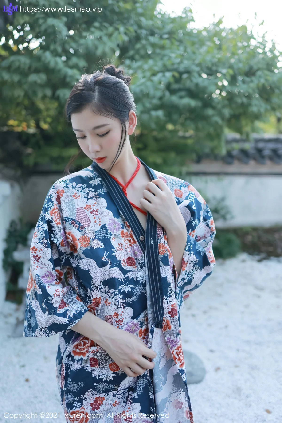 XiuRen 秀人 No.4032 捆绑和服系列 李雅柔182CM 大理旅拍 - 11