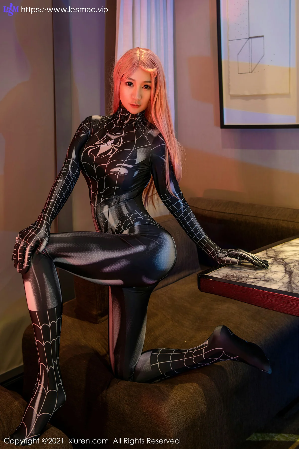 XiuRen 秀人 No.4070 毒液女香瓜臀御姐 顾乔楠Cora 性感写真3 - 27