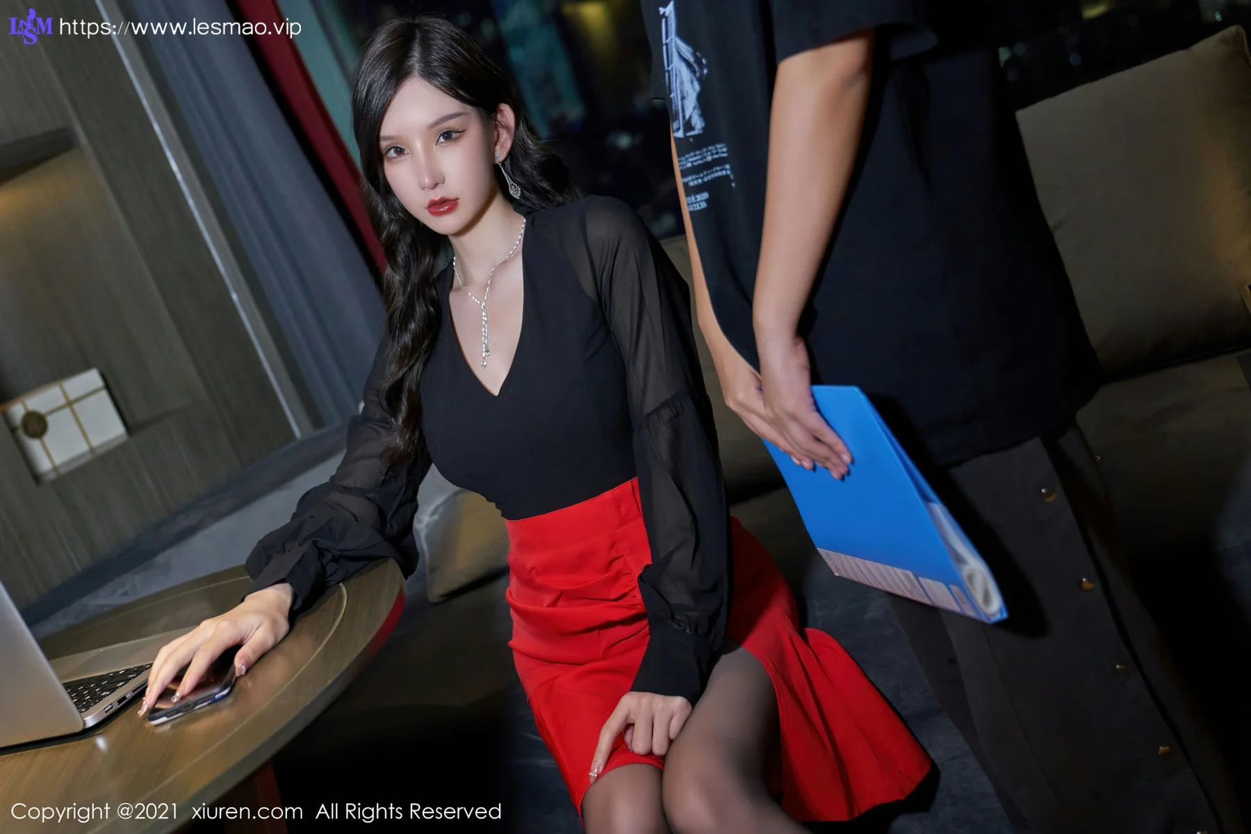 XiuRen 秀人 No.4075 霸道BOSS剧情主题 周于希Sandy 性感写真111 - 20