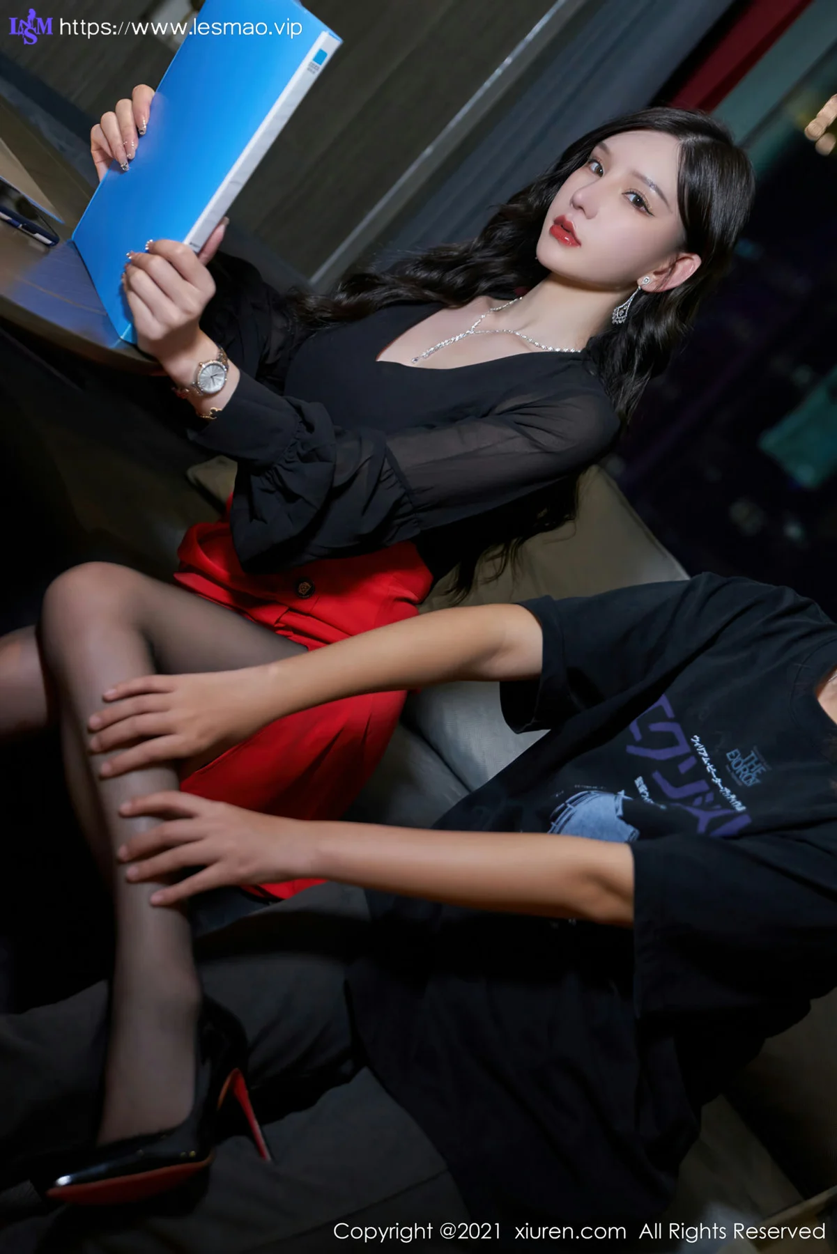 XiuRen 秀人 No.4075 霸道BOSS剧情主题 周于希Sandy 性感写真111 - 23