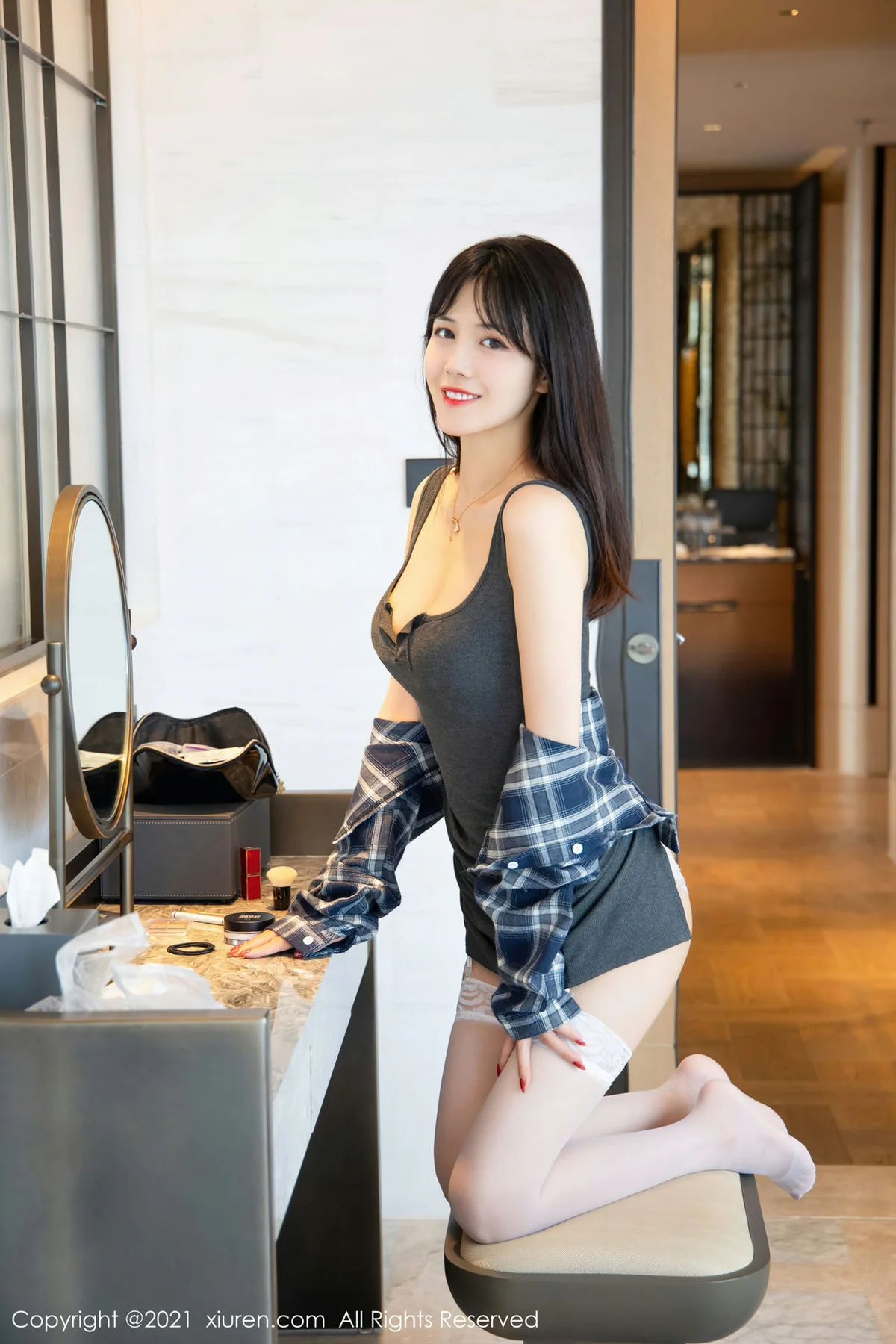 XiuRen 秀人 No.4088 柔姿吊裙  柚子178  新人模特性感写真2 - 22
