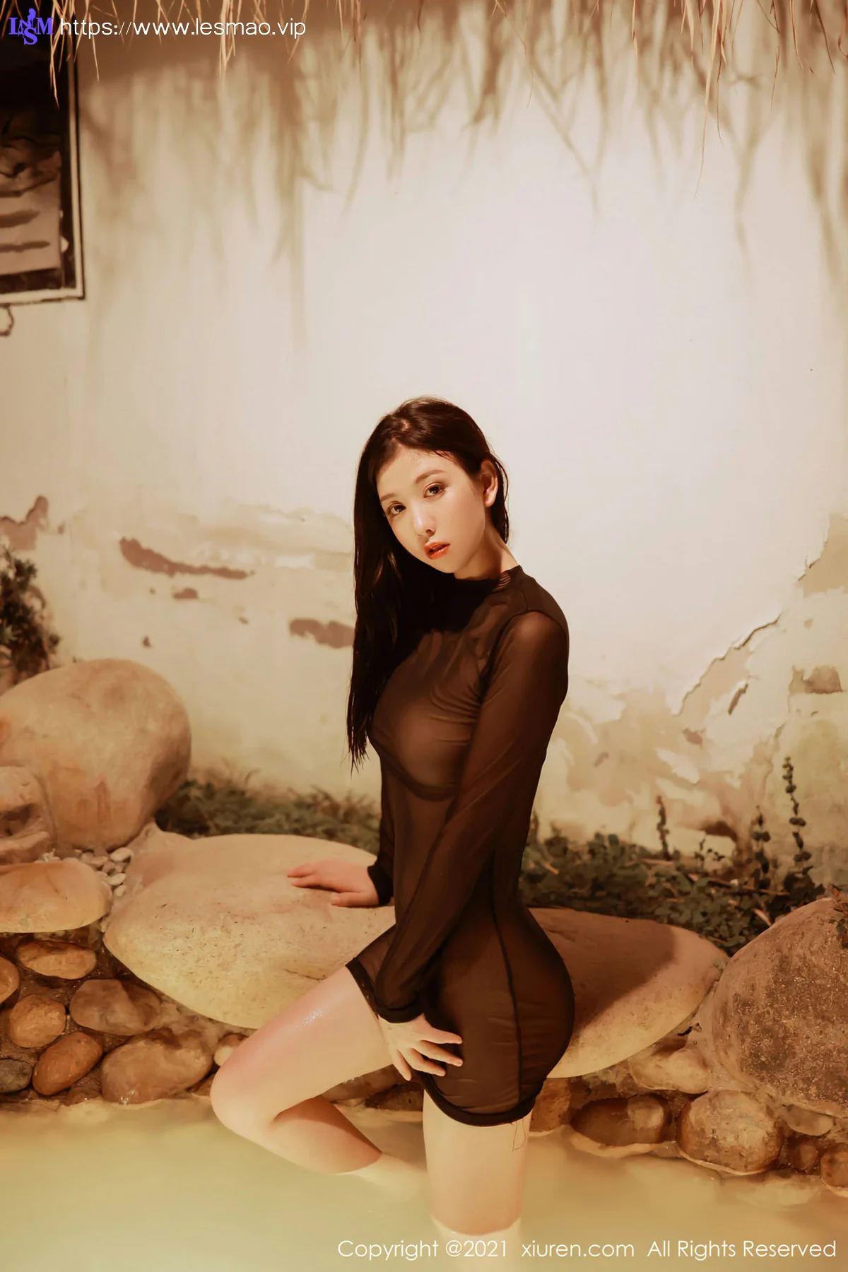 XiuRen 秀人 No.4090 湿身连体袜 李雅柔182CM 大理旅拍3 - 23