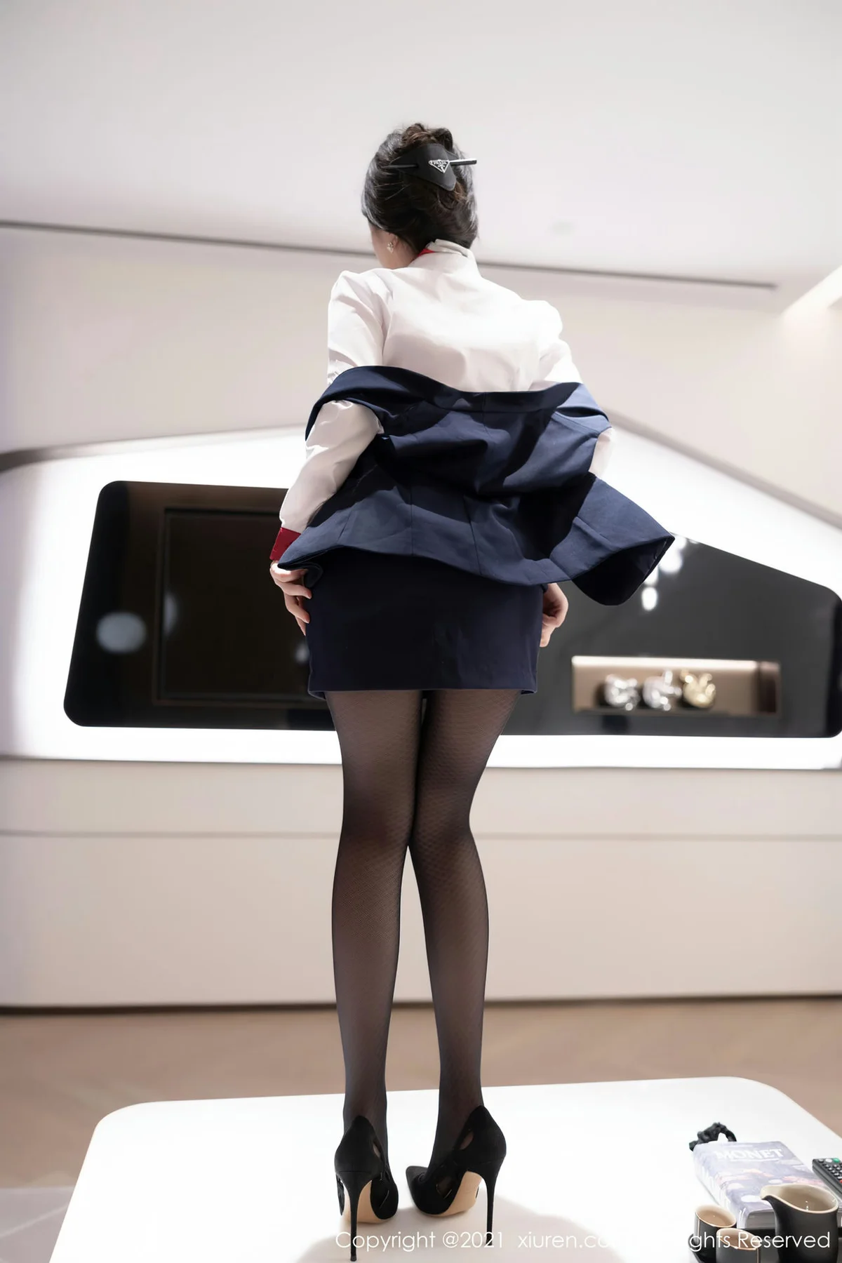 XiuRen 秀人 No.4091 空姐制服 Cherry绯月樱 深圳旅拍3 - 38