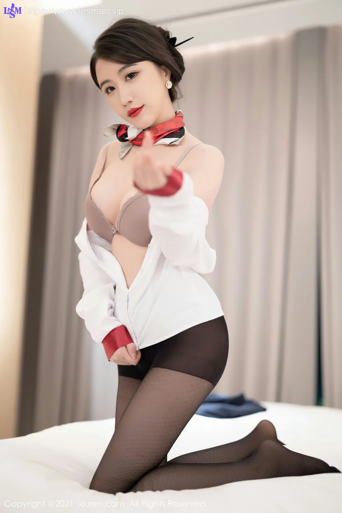 XiuRen 秀人 No.4091 空姐制服 Cherry绯月樱 深圳旅拍3 - 59