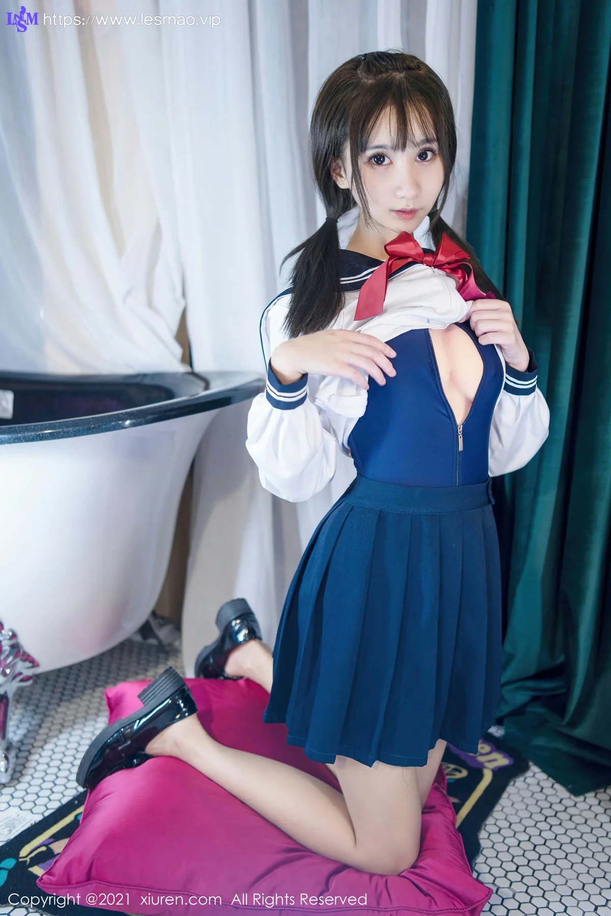 XiuRen 秀人 No.4108 死库水居家饲养 小果冻儿 青春邻家女写真22 - 13