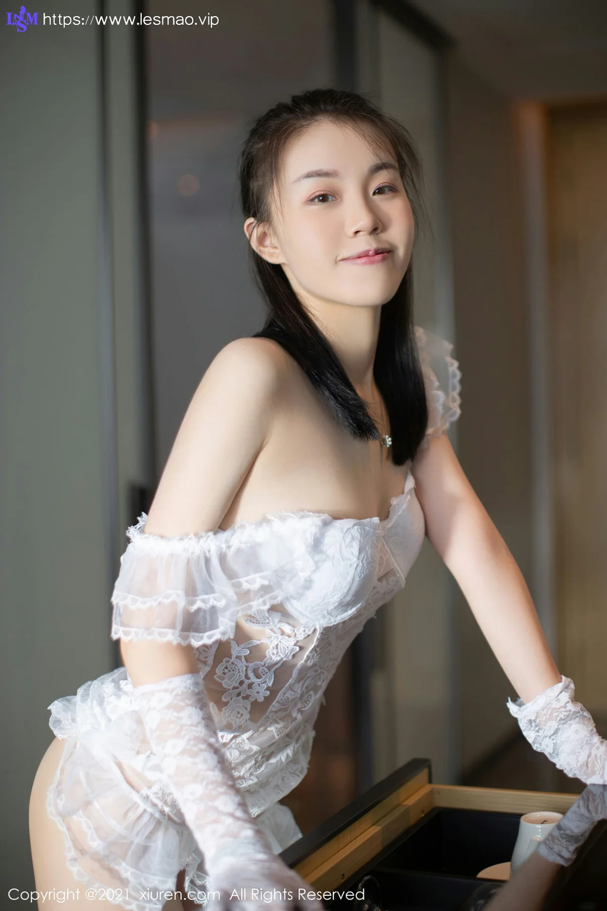 XiuRen 秀人 No.4119 唯美婚纱 一颗甜蛋黄a 性感写真 - 14