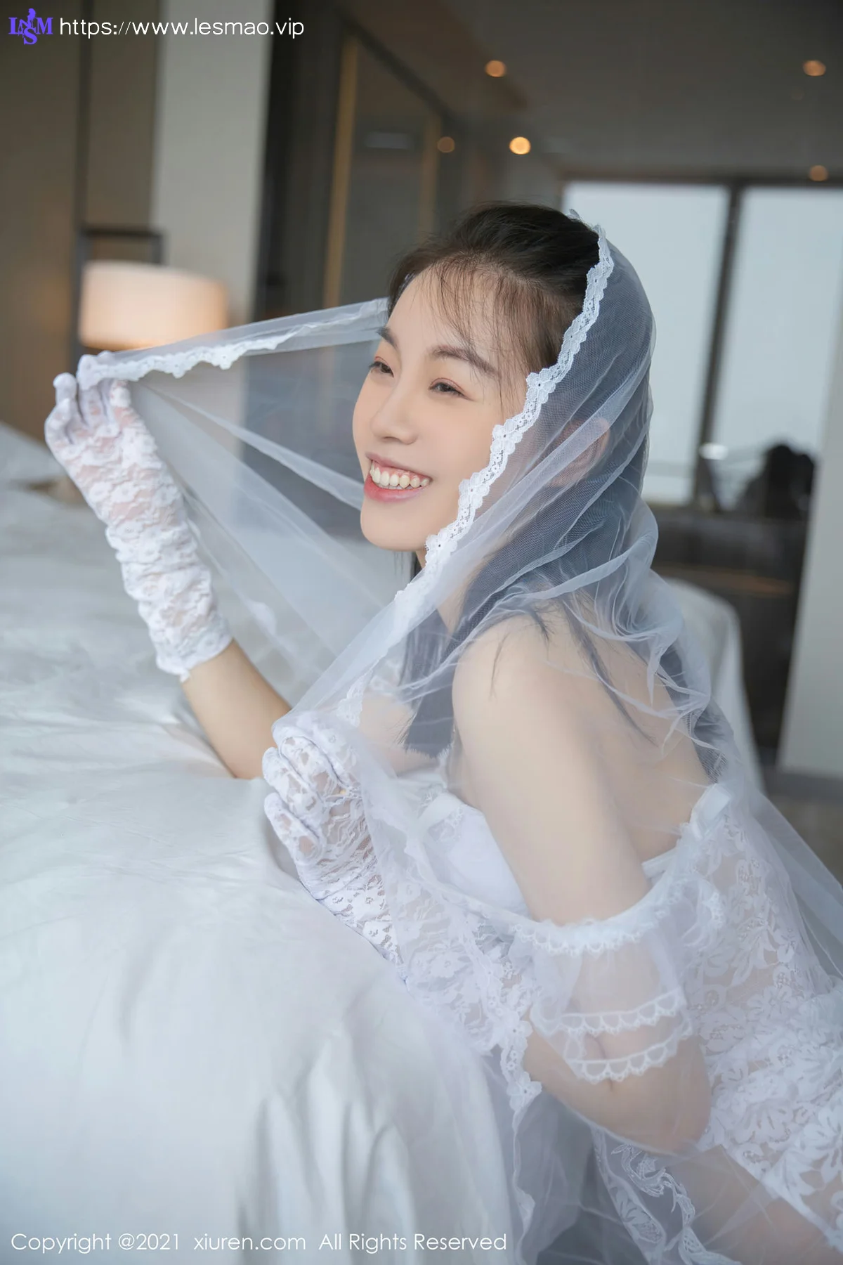 XiuRen 秀人 No.4119 唯美婚纱 一颗甜蛋黄a 性感写真 - 39
