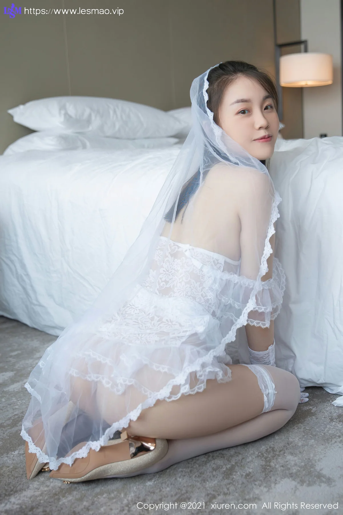 XiuRen 秀人 No.4119 唯美婚纱 一颗甜蛋黄a 性感写真 - 41