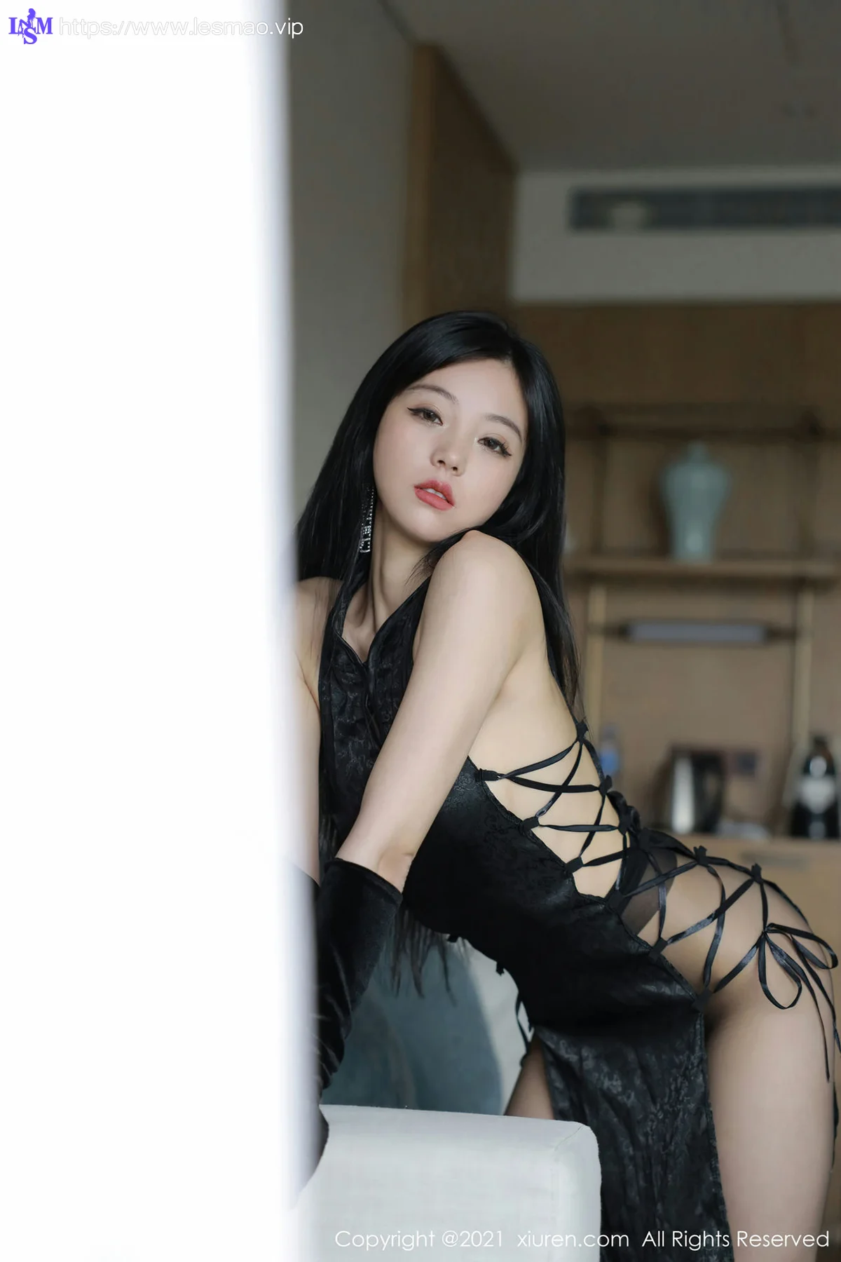 XiuRen 秀人 No.4125 古典高开衩旗袍 佘贝拉bella 性感写真 - 30