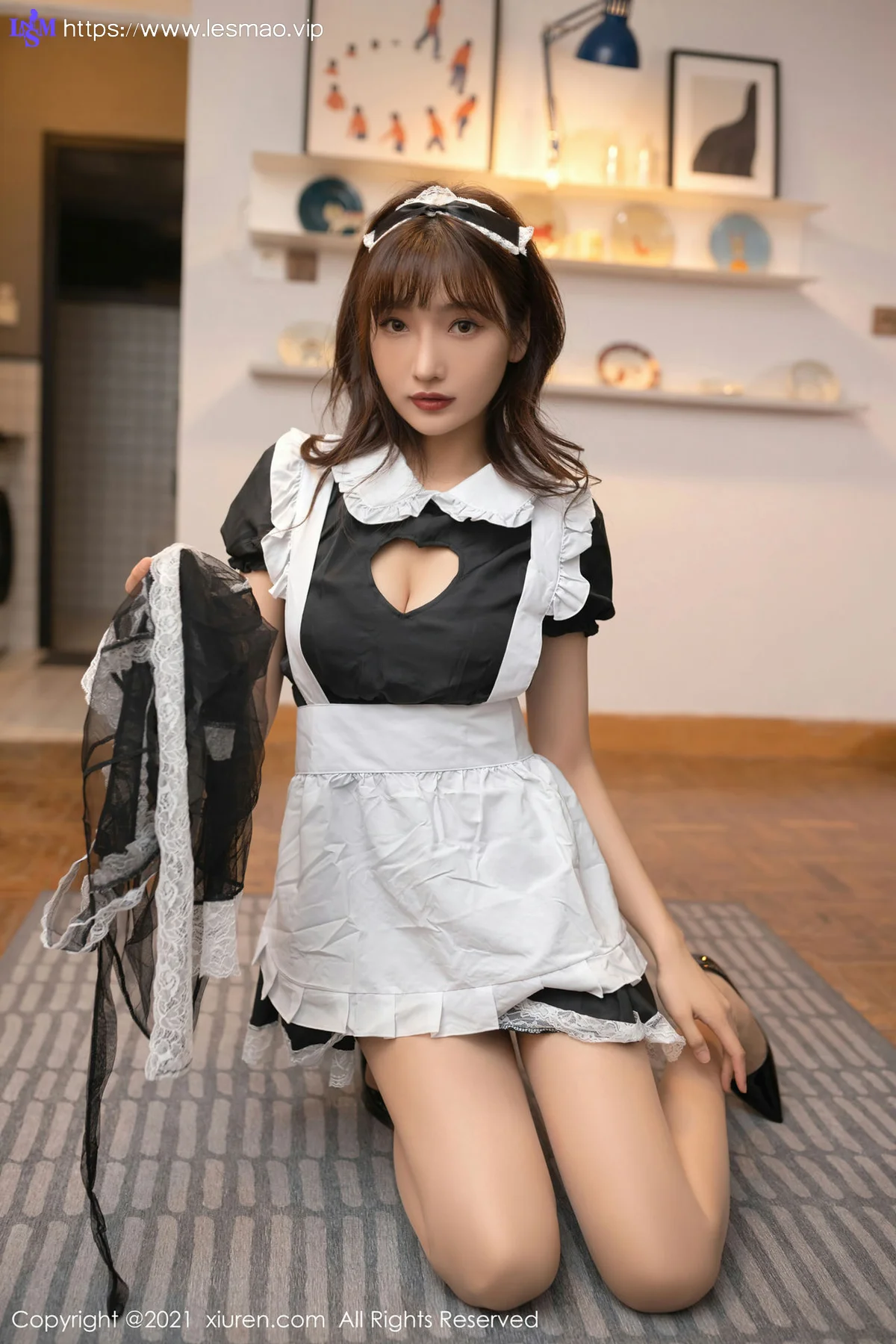 XiuRen 秀人 No.4130 女仆主题 陆萱萱 重庆旅拍1 - 26