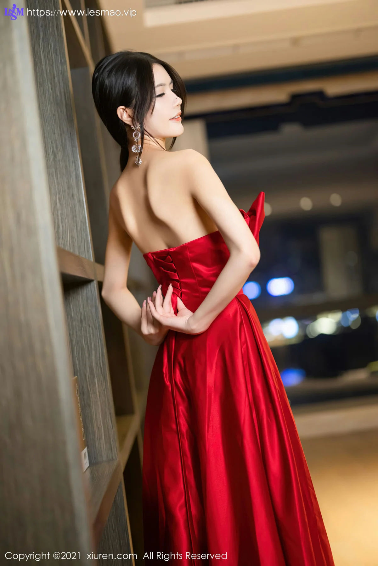 XiuRen 秀人 No.4133 新人模特礼结礼裙 媛媛酱belle 长三角旅拍11 - 22