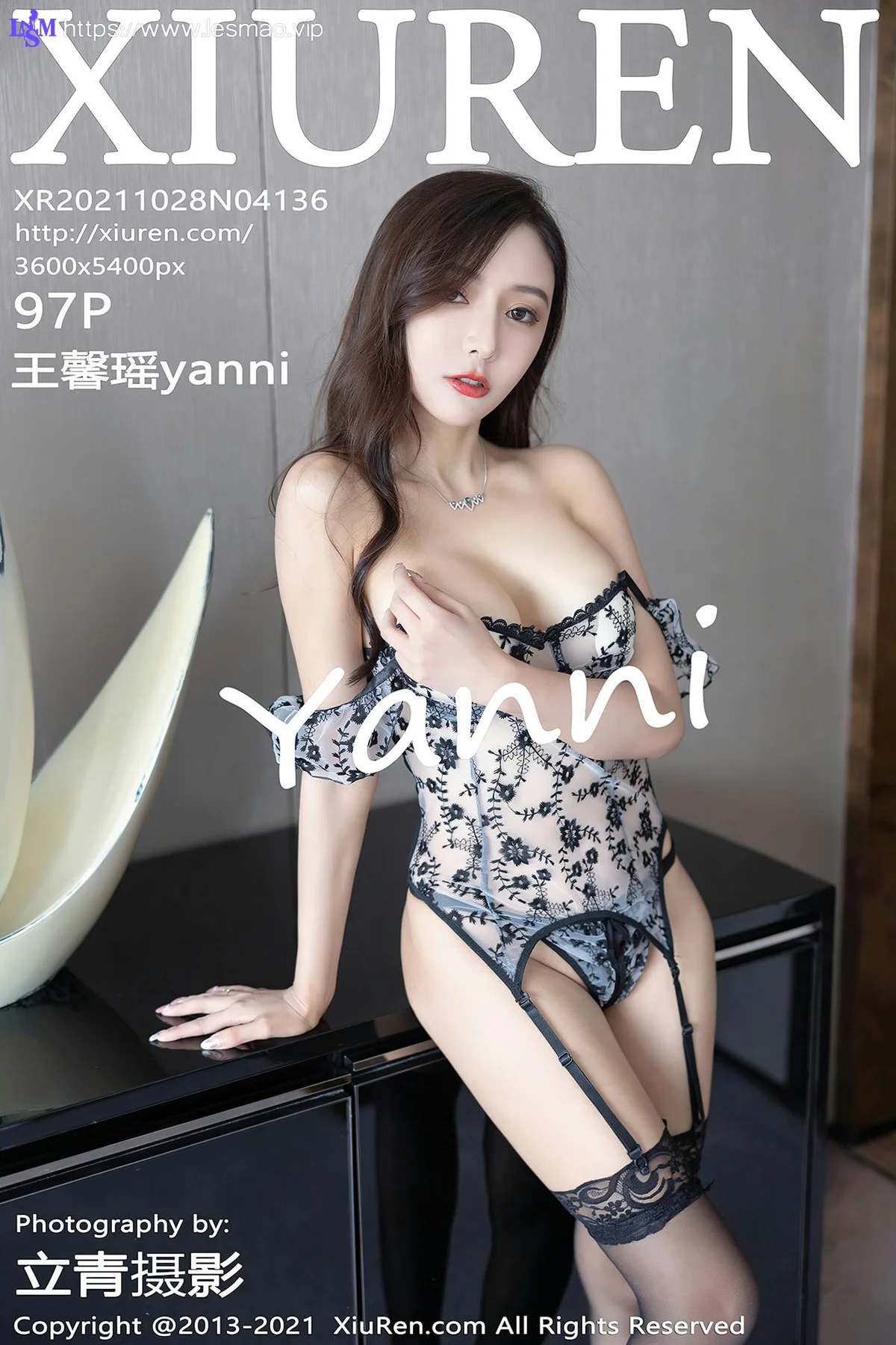 XiuRen 秀人 No.4136 白玉黑 王馨瑶yanni 深圳旅拍1 - 98