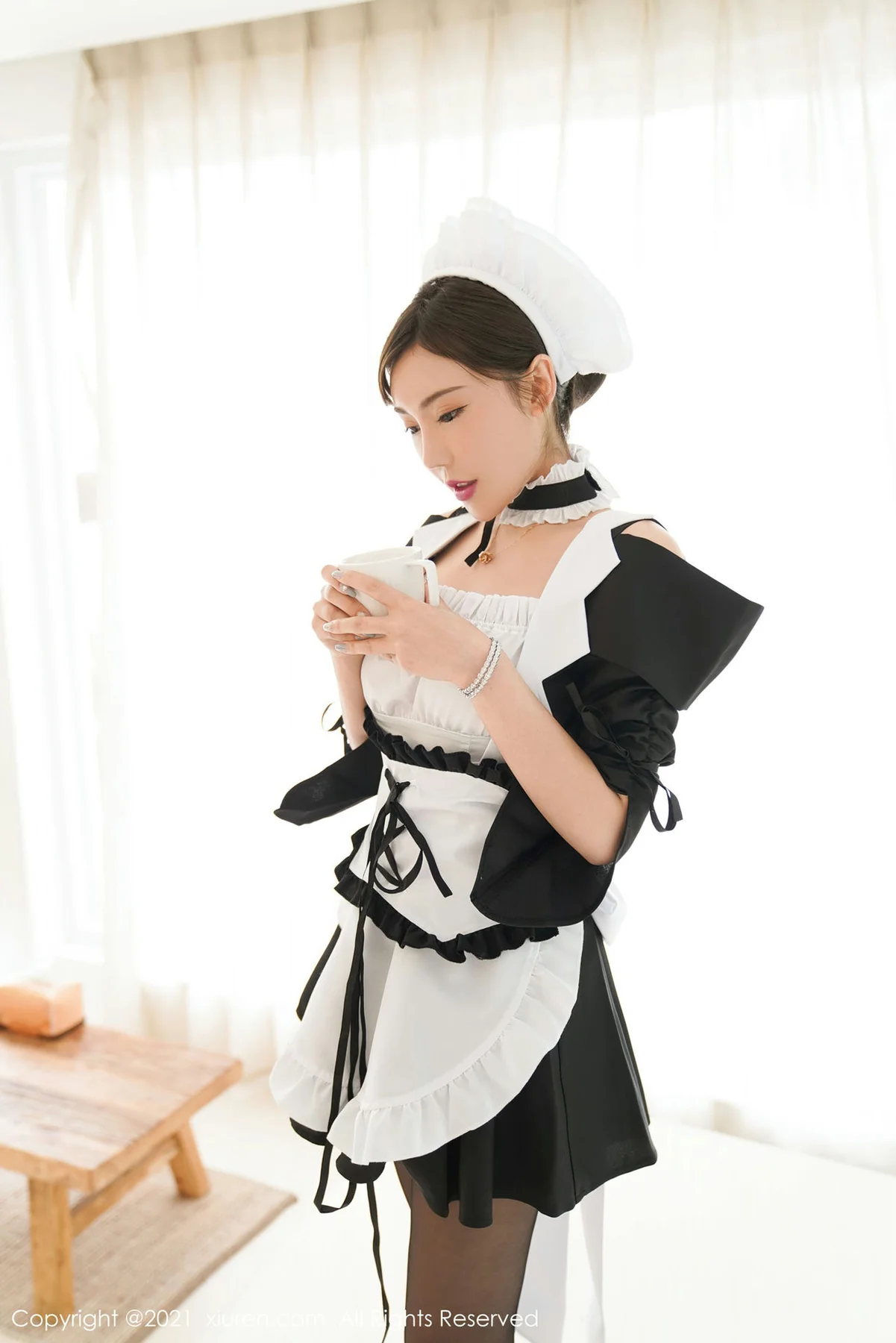XiuRen 秀人 No.4161 家有女仆 萌汉药baby 三亚旅拍 - 22