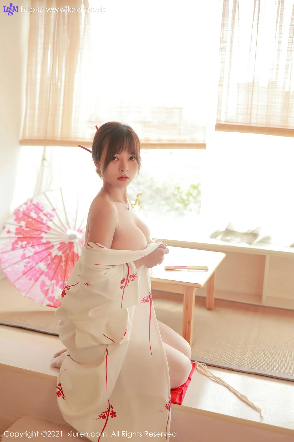 XiuRen 秀人 No.4165 日式和服系列 奈沐子 性感写真 - 18