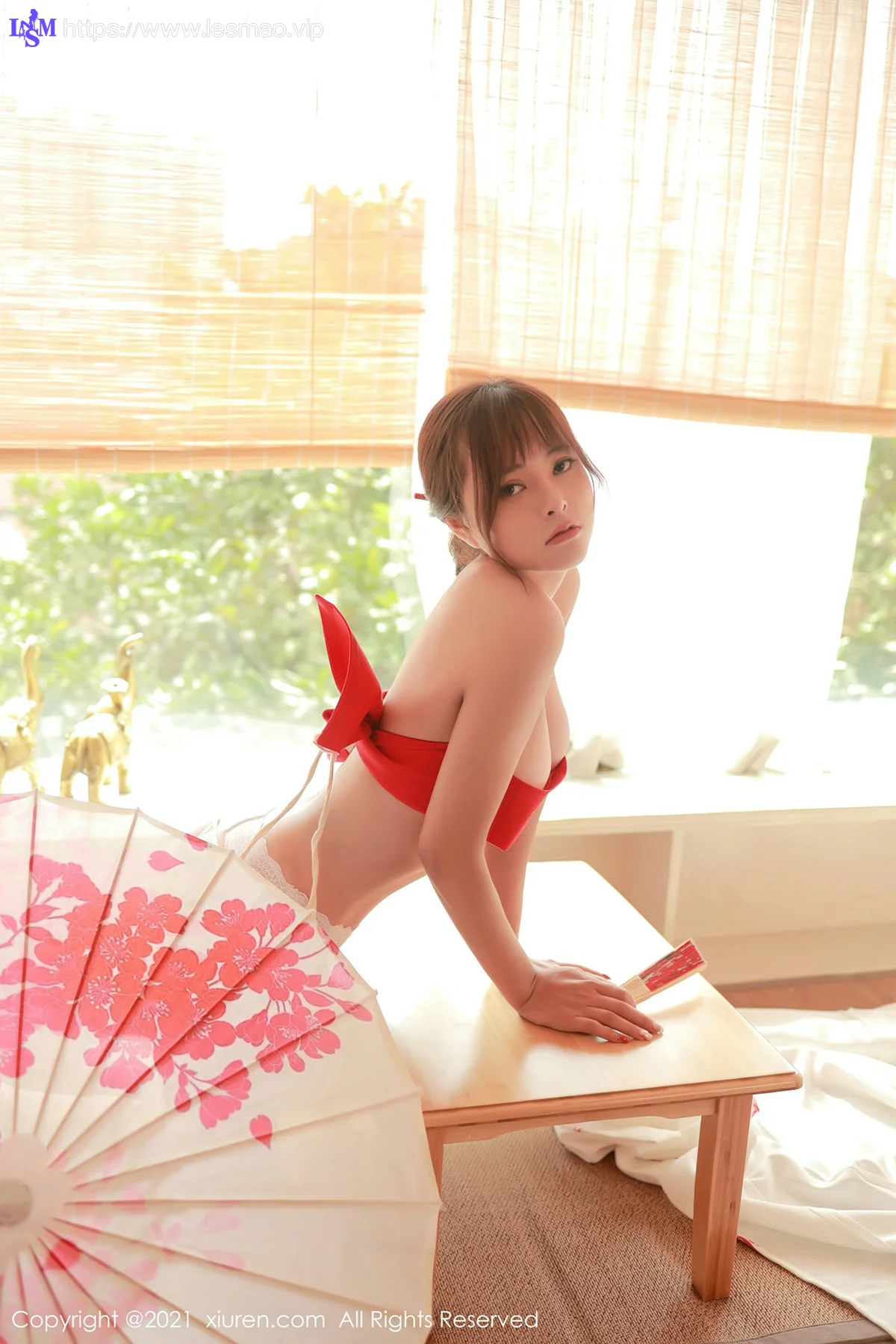 XiuRen 秀人 No.4165 日式和服系列 奈沐子 性感写真 - 38