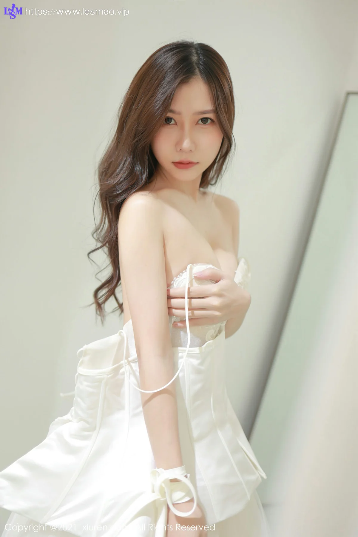 XiuRen 秀人 No.4170 白色婚纱 尹甜甜 性感写真22 - 15